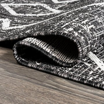 Carwa Tribal Diamond Trellis Indoor/outdoor Area Rug